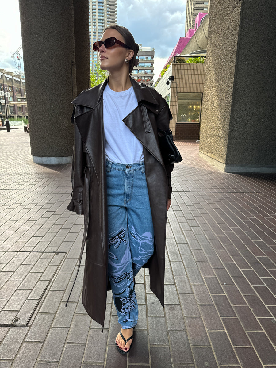 Moss Movement Jeans in Blue Denim