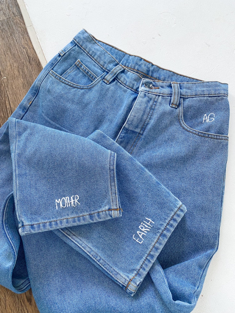 Personalise Your Jeans with Fanfare Label