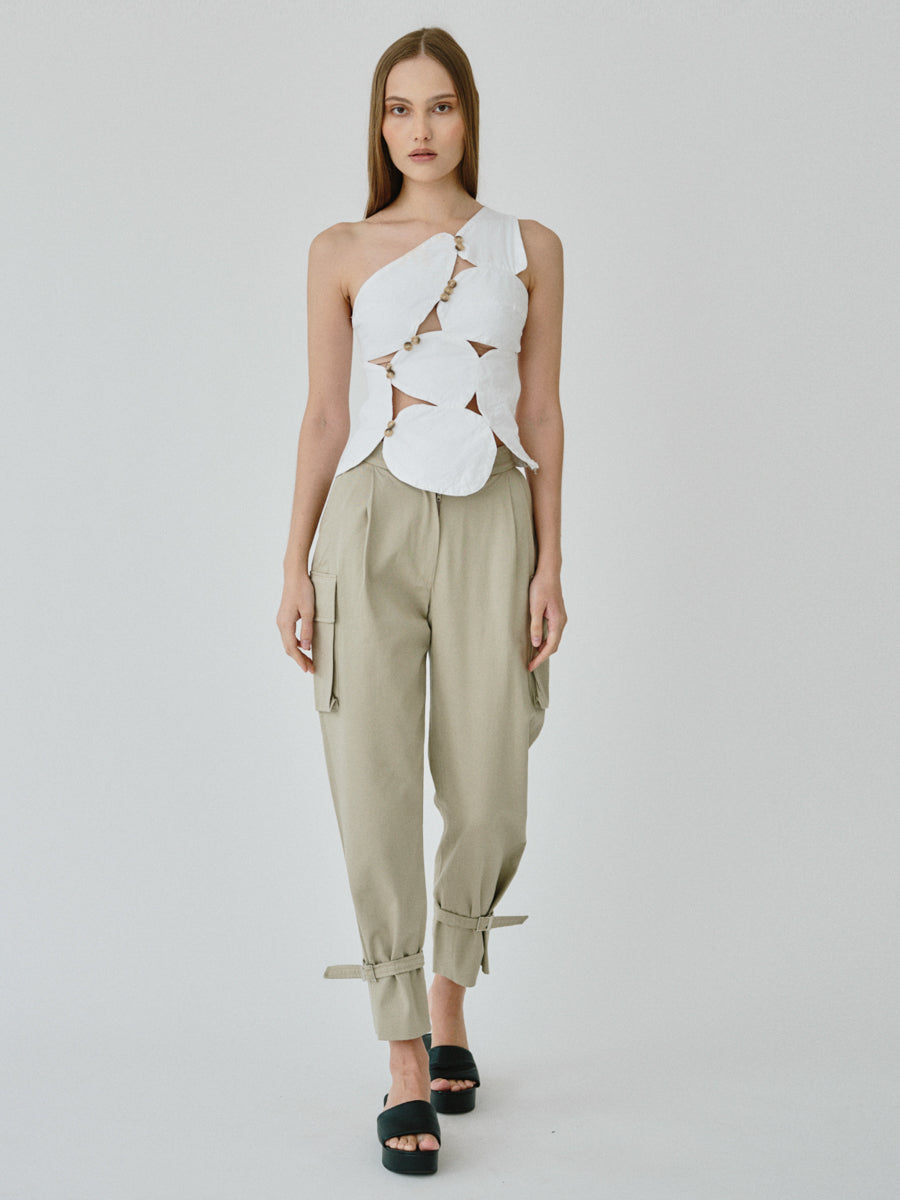 Women's cotton utility pants new arrivals
