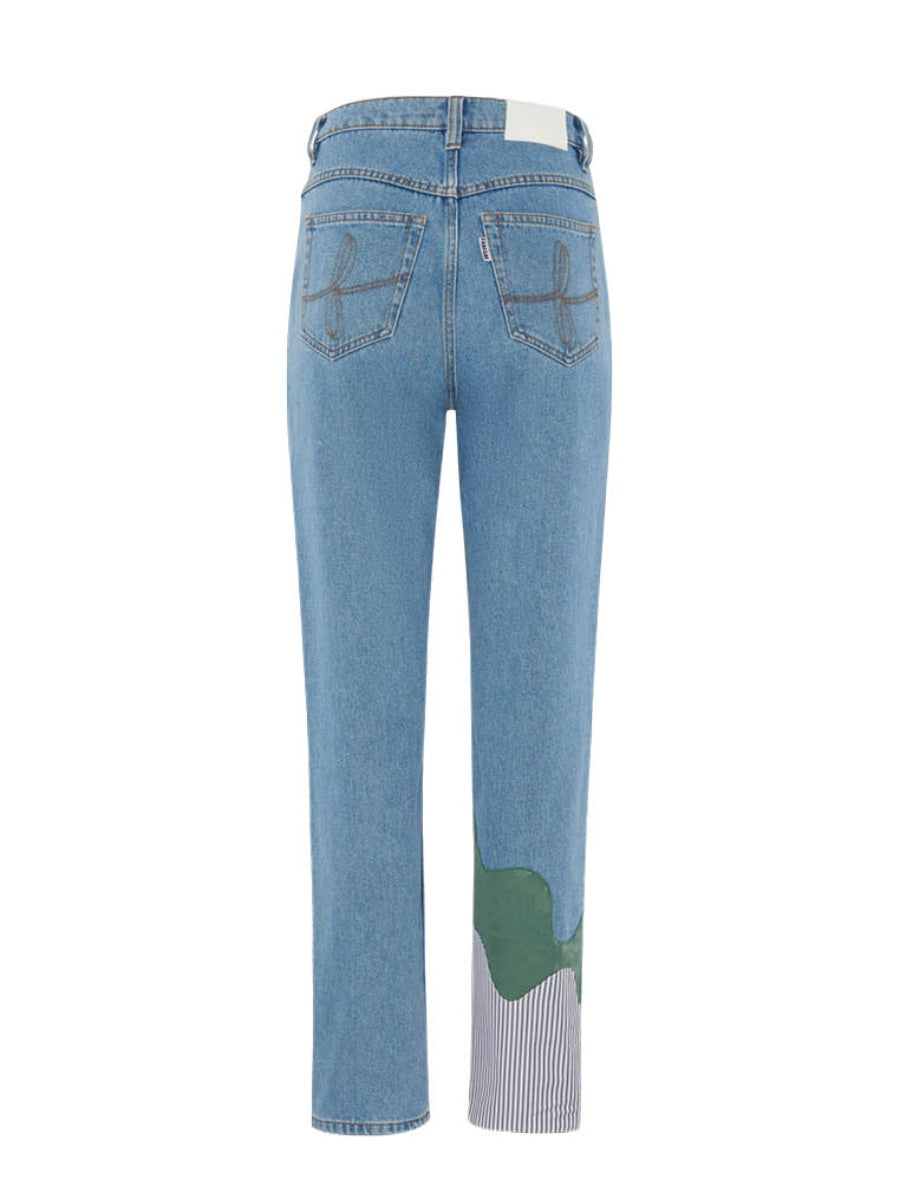 Women's High Waist Organic & Recycled Jeans | Fanfare