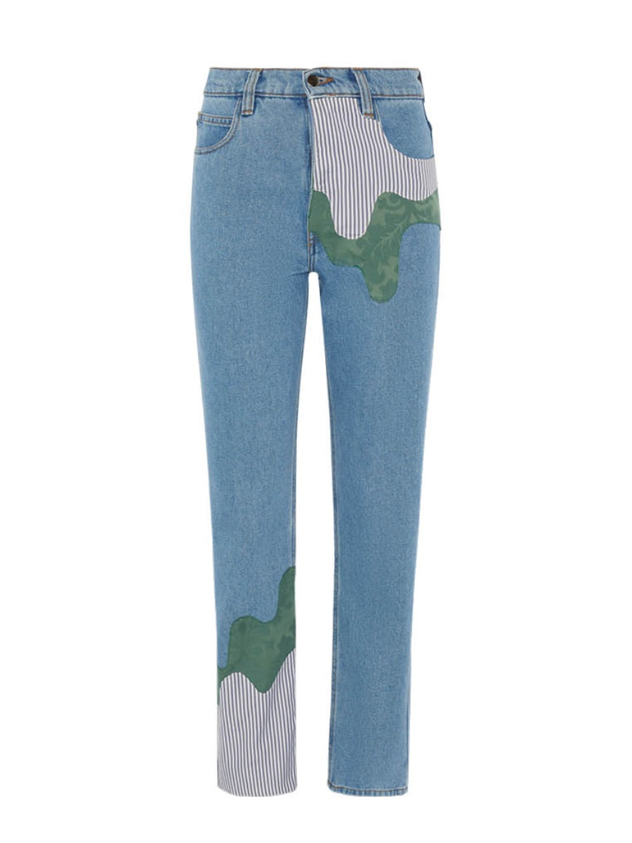 Women's High Waist Organic & Recycled Jeans | Fanfare