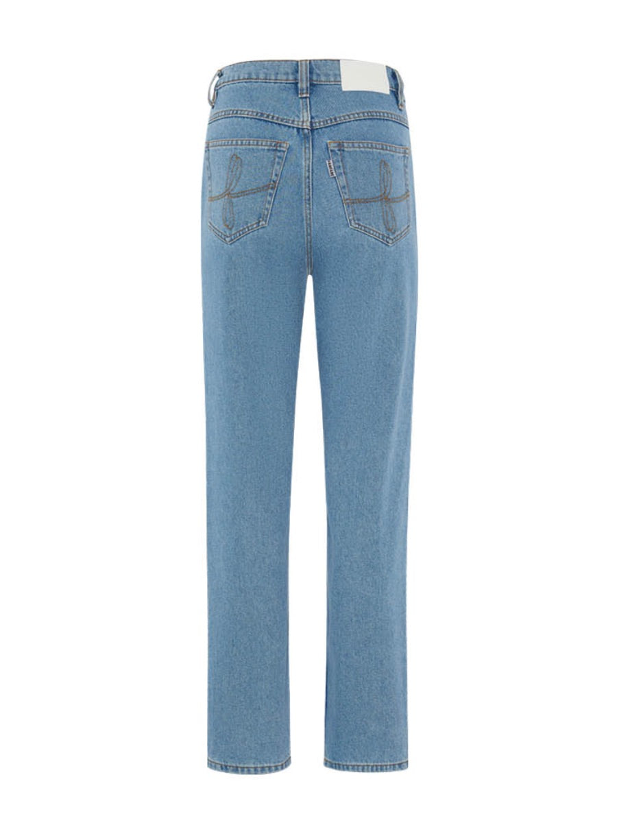 Women's Floral Patterned Jeans | Sustainable Denim | Fanfare