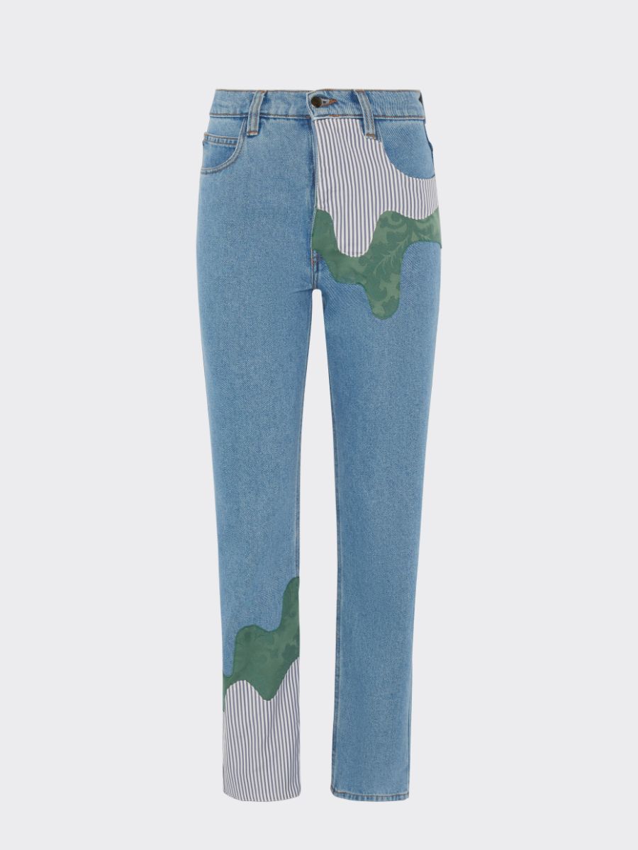 Women's High Waist Organic & Recycled Jeans | Fanfare