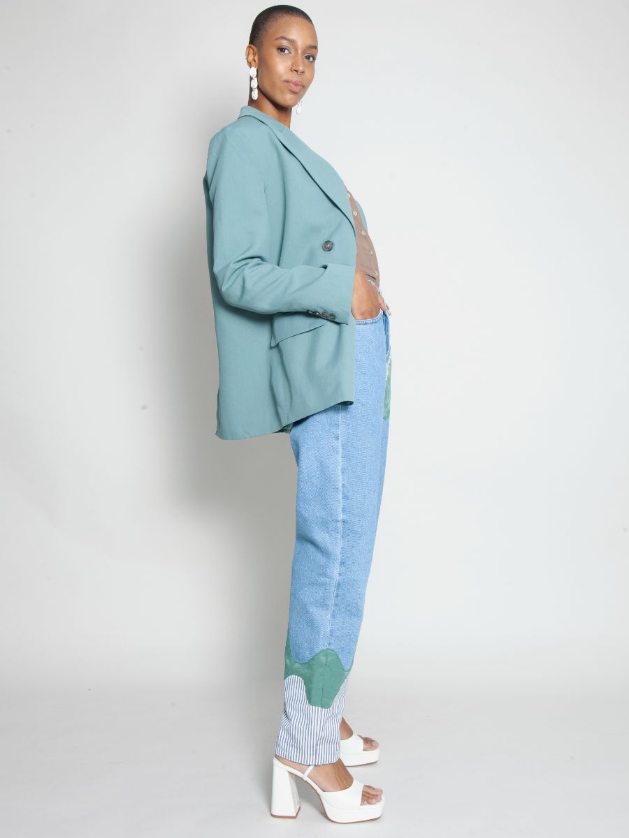 Women's High Waist Organic & Recycled Jeans | Fanfare