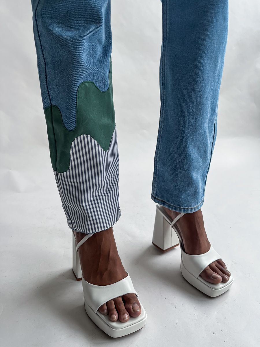 Women's High Waist Organic & Recycled Jeans | Fanfare