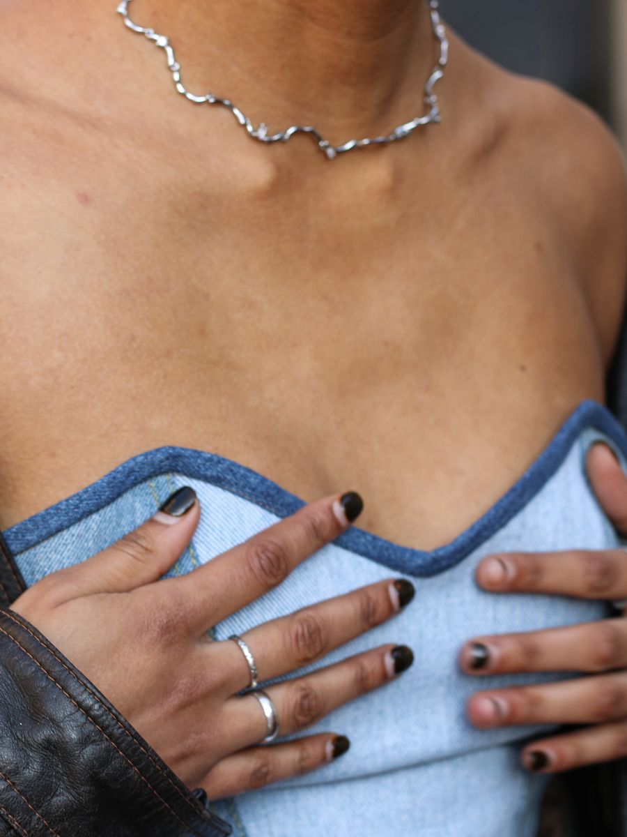 Women's Bodice Denim Corset | Sustainable & Upcycled | Fanfare