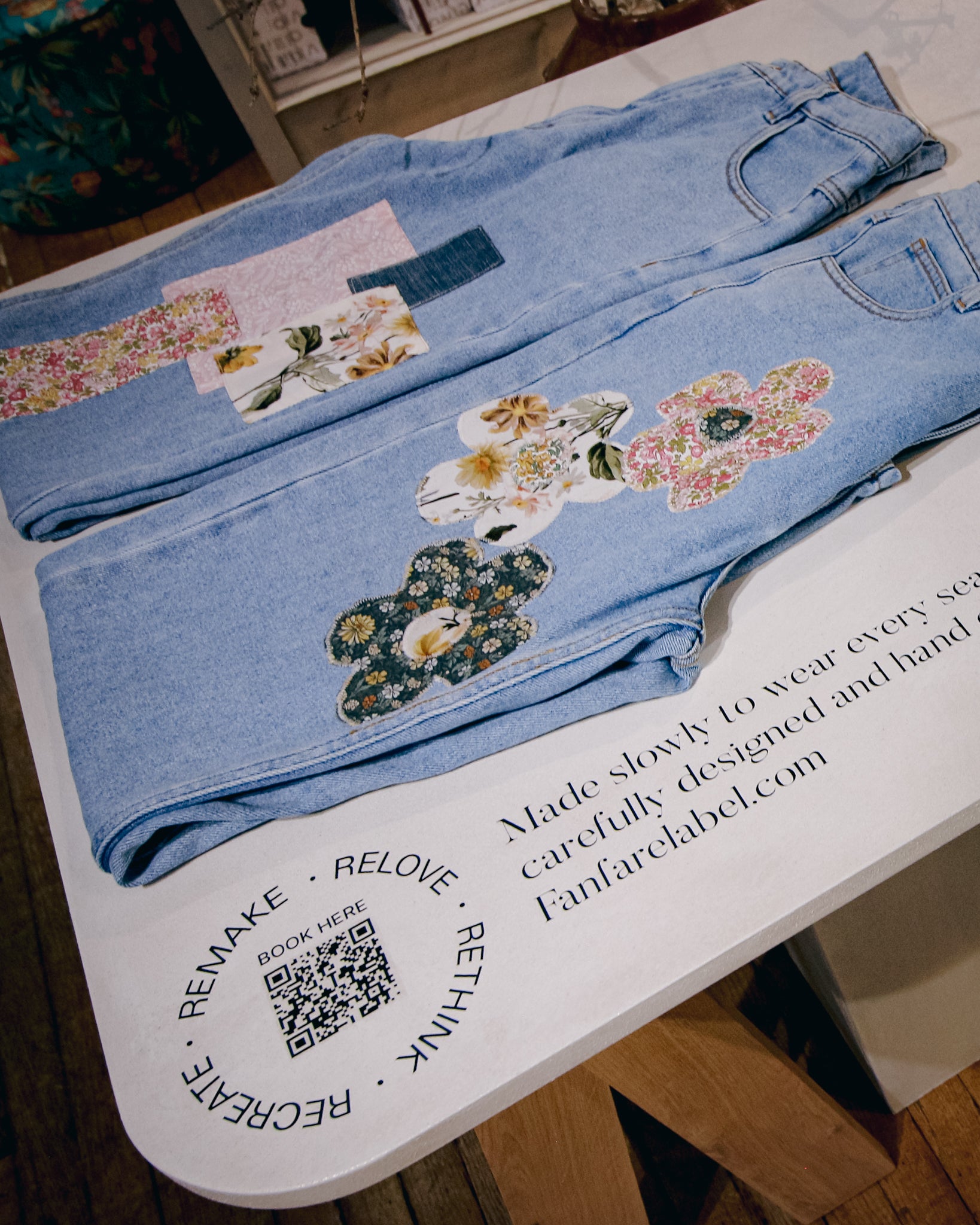 Design Your Own Jeans with Fanfare Label