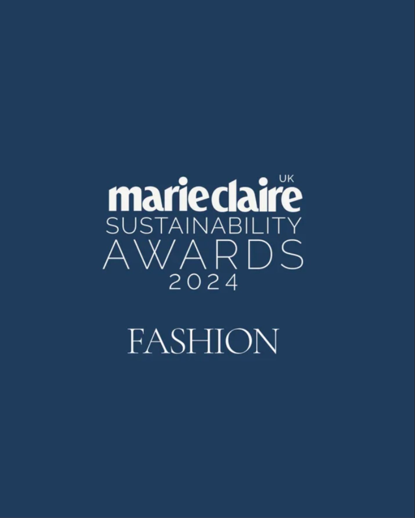 Winners of The Marie Claire Sustainability Award 2024