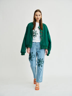 Fauna Patterned Jeans
