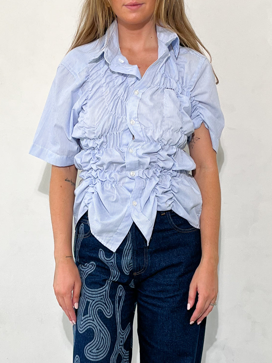 Darcy Upcycled Button Up Shirt