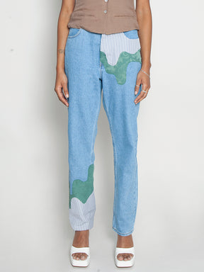 Women's High Waist Organic & Recycled Jeans | Fanfare