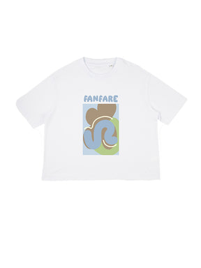 100% GOTs Certified Organic Cotton T-shirt with Elle Guest Print