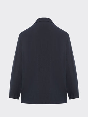 Women's Linen Suit in Navy with Trim | Sustainable | Fanfare